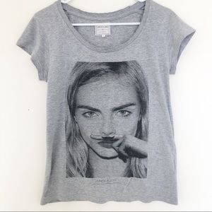 Eleven Paris Live is a Joke Cara Delevigne TShirt